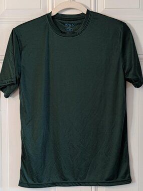 Opna Athletic T-shirt Youth Size Large Moisture-Wicking, Quick-Dry Green